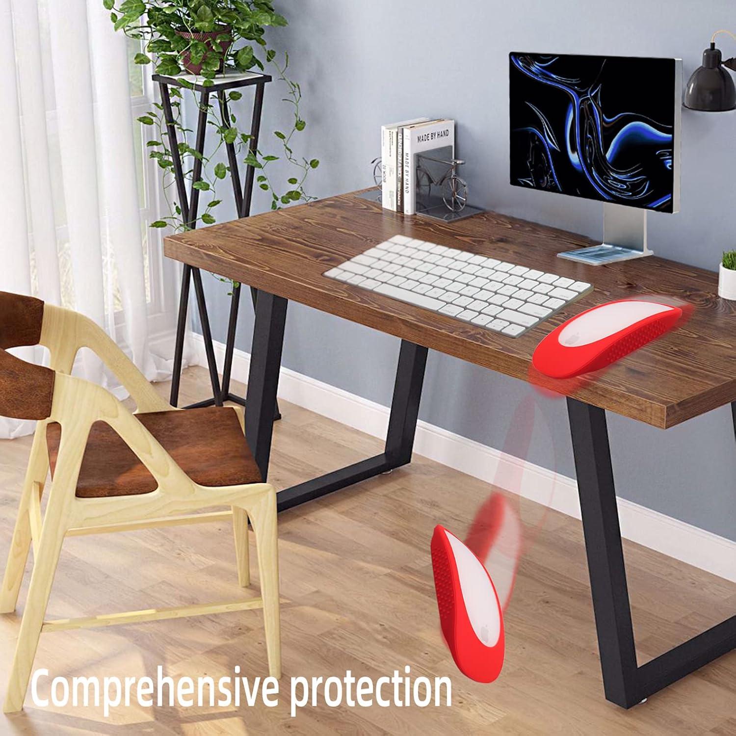 Funda de Silicona AKSHFETH para Apple Magic Mouse 1 y 2 - Antideslizante