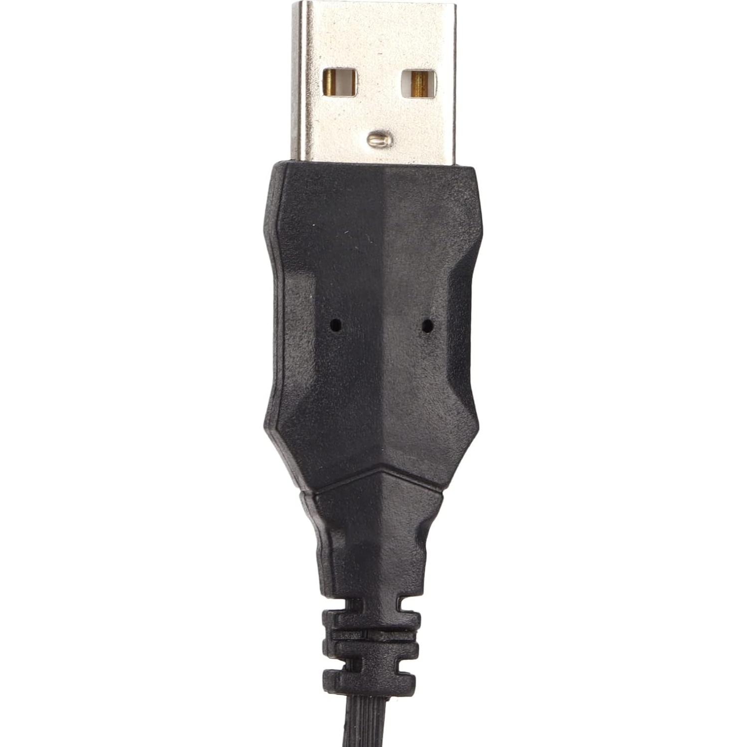 Ratón Calentado ASHATA USB Ergonómico con Ajuste de Temperatura