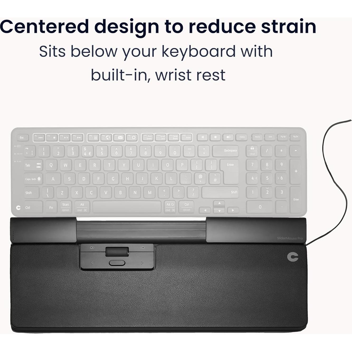 Mouse Ergonómico Contour SliderMouse Pro con Cable 38.1cm