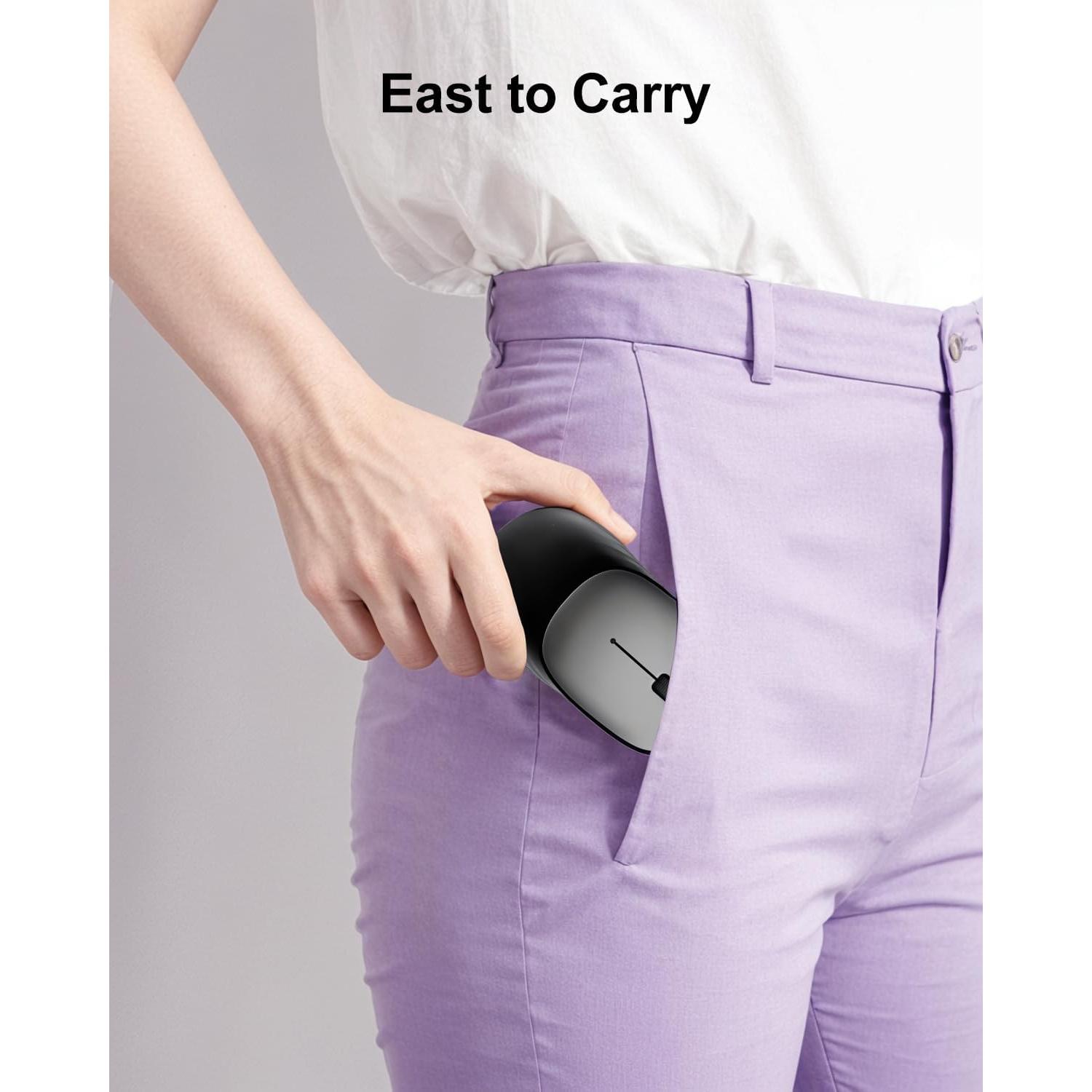 Ratón Inalámbrico Bluetooth wegear MW2, 1600 DPI, Compacto