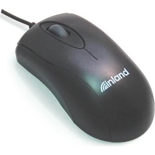 Ratón Óptico Ergonómico ProHT U-Click 800 DPI USB Negro