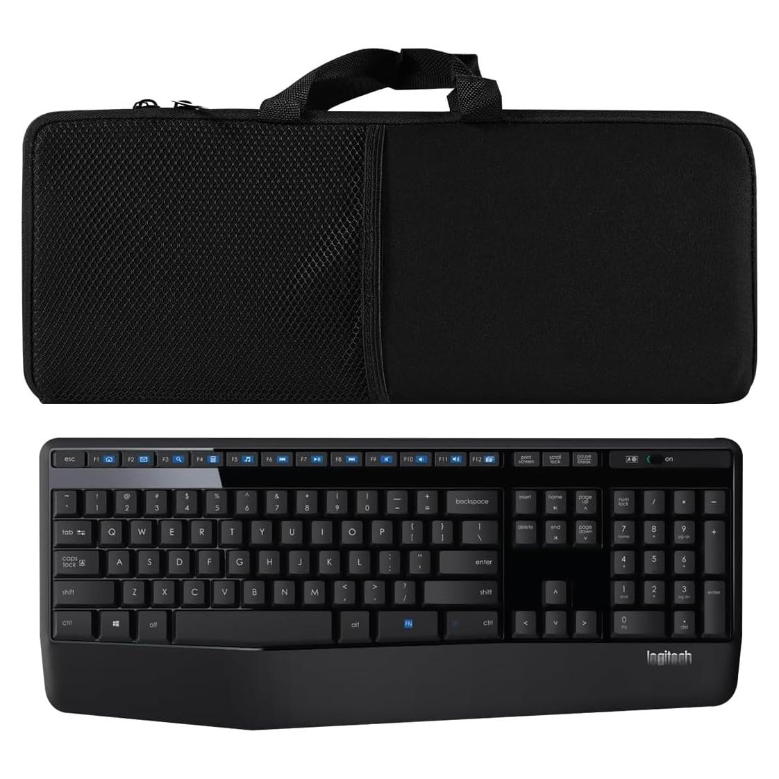 Funda de Teclado Portátil Neopreno EiiJugaloo MK345/MK850