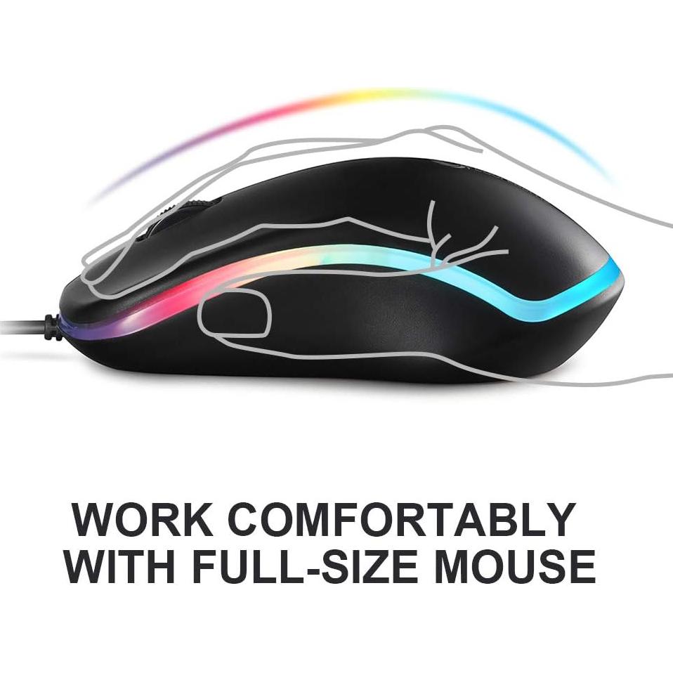 Ratón Óptico USB Coolerplus FC112 Negro 1000 DPI para PC