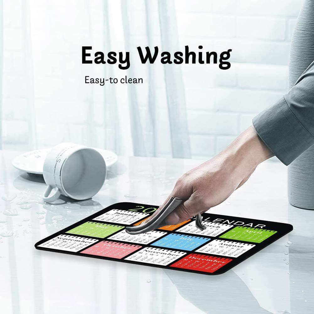 Alfombrilla de Ratón Amakoo M-03p Calendario 2025 24.9x20.3cm