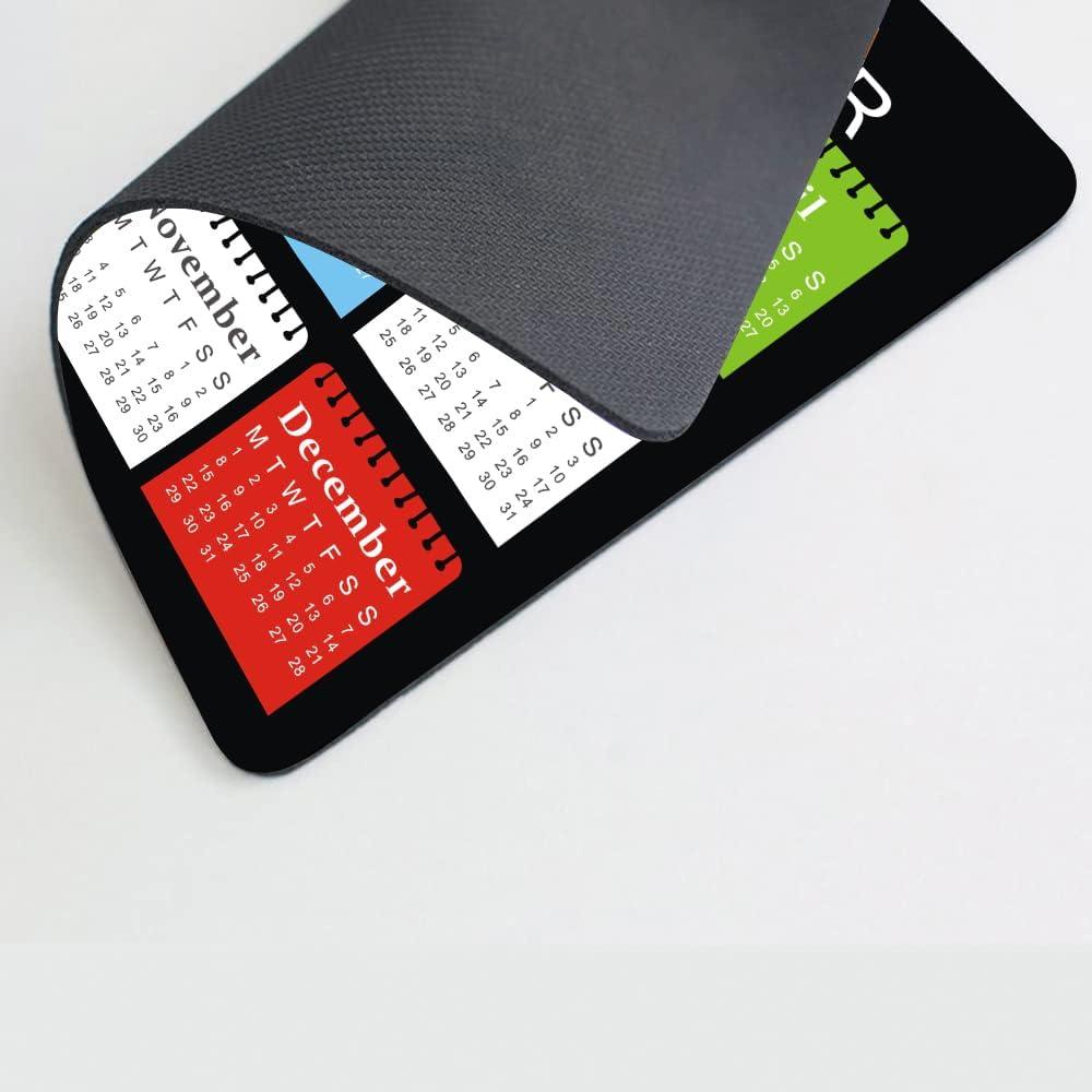 Alfombrilla de Ratón Amakoo M-03p Calendario 2025 24.9x20.3cm