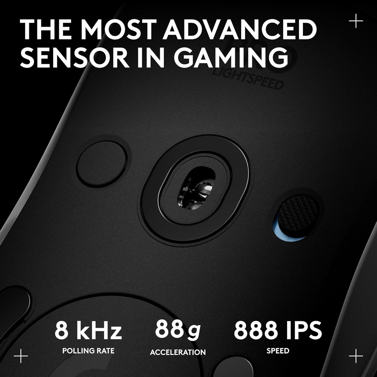 Logitech G PRO 2 Ratón Inalámbrico para Juegos Blanco 44K DPI