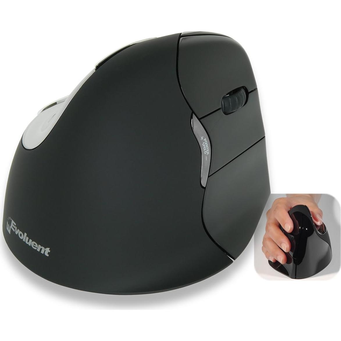 Mouse Vertical Evoluent VM4RM Ergonómico Inalámbrico para Mac