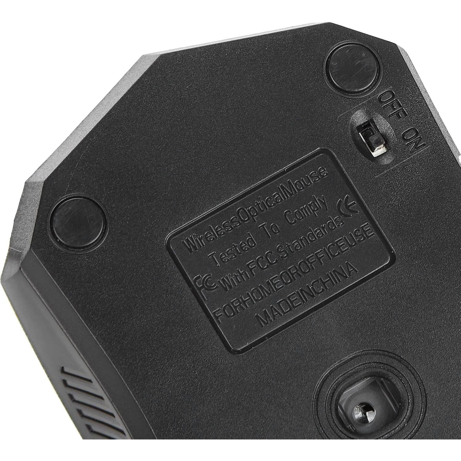 Ratón Inalámbrico USB Tangxi Amarillo 800-1600 DPI