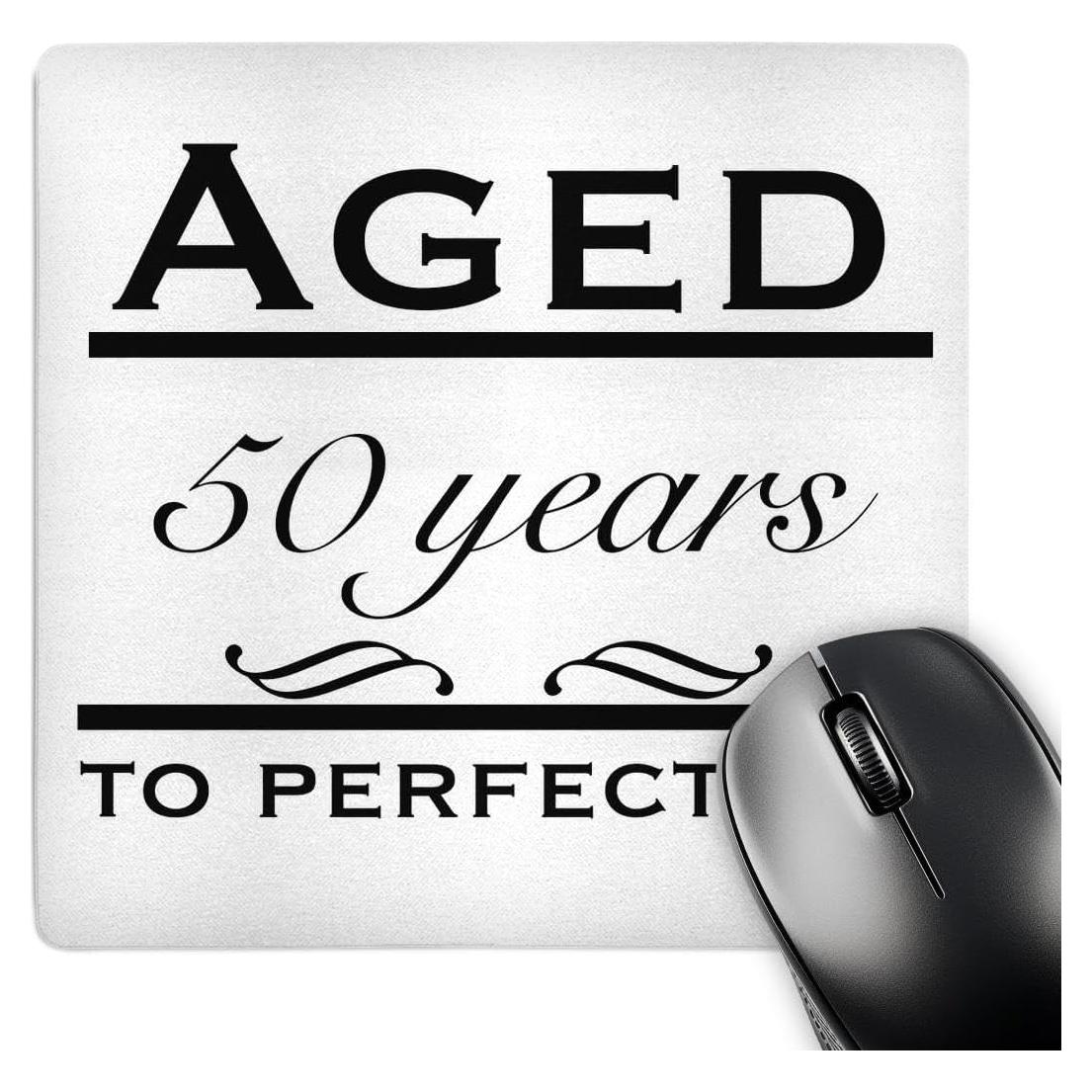 Mouse Pad Cuadrado 3dRose 20.32x20.32cm Feliz Cumpleaños