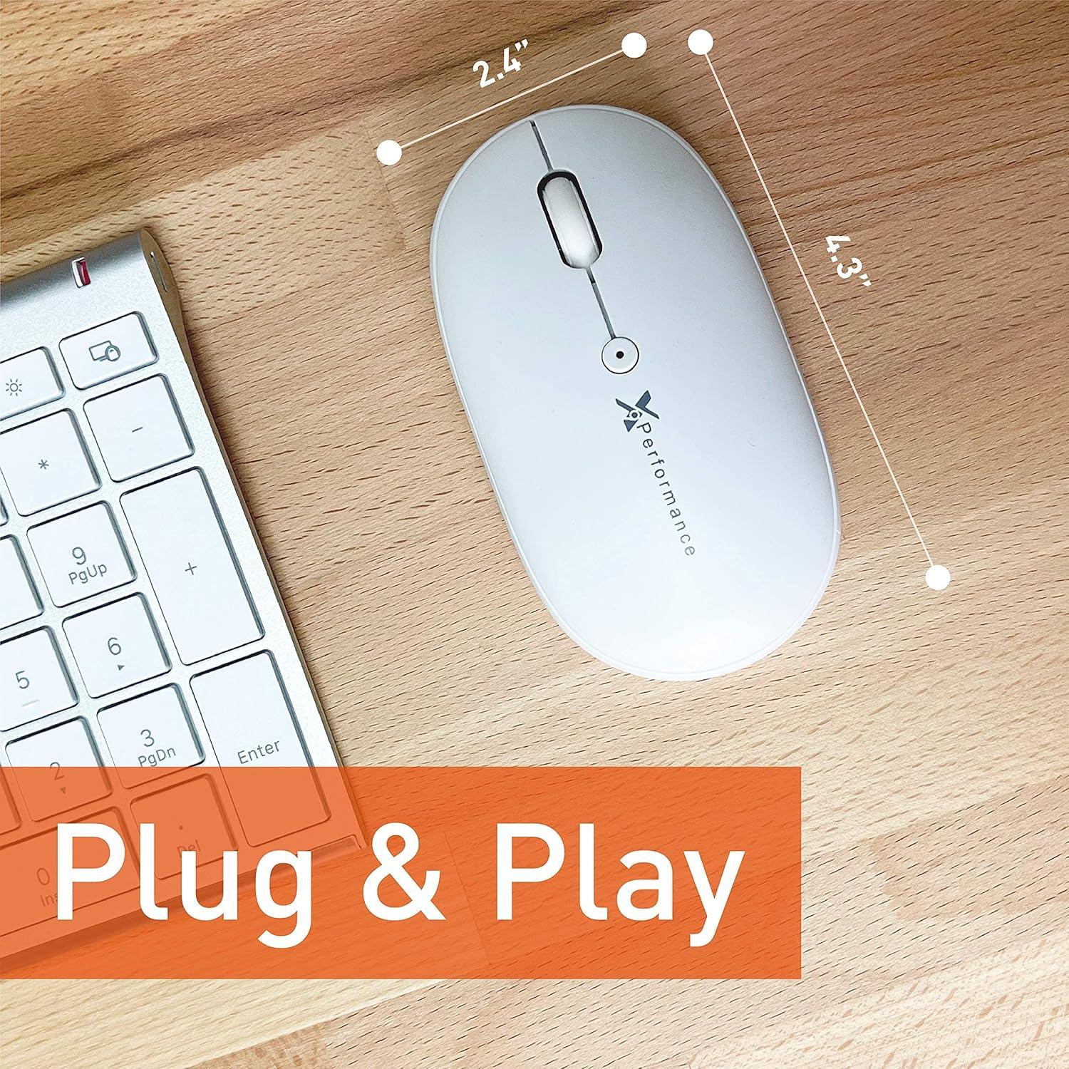 Ratón Inalámbrico X9 Performance X9RFATOPBAT Silencioso 130g