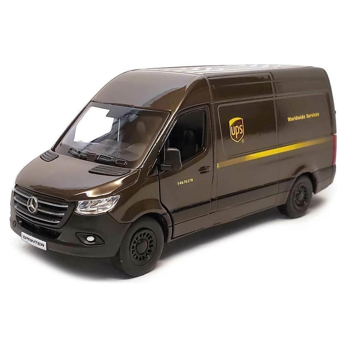KiNSMART Furgoneta Mercedes-Benz Sprinter 1:48 Retroceso