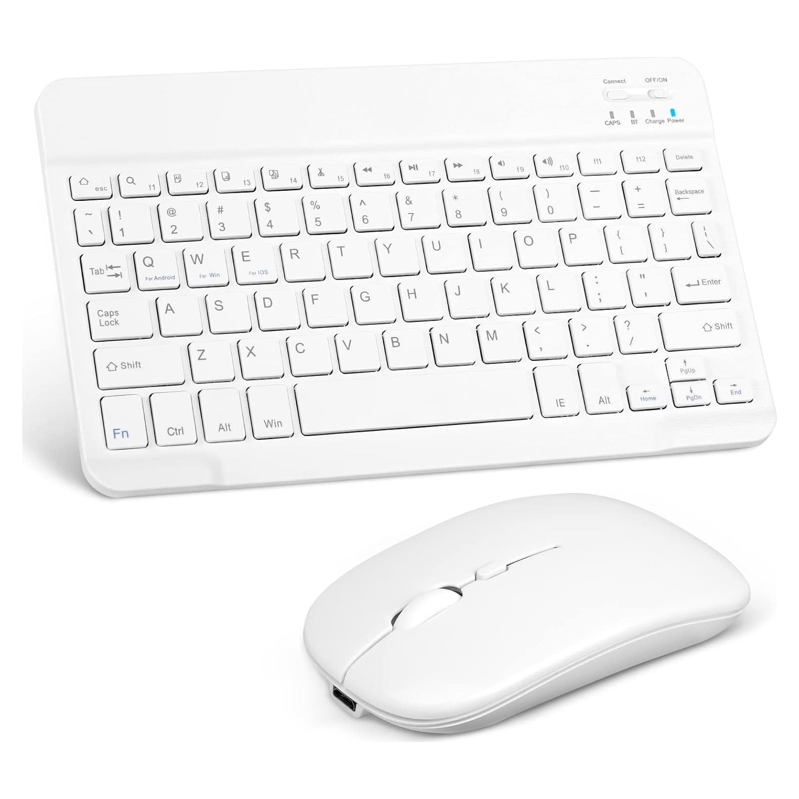 Combo Teclado y Ratón Bluetooth UrbanX KB030 - Blanco