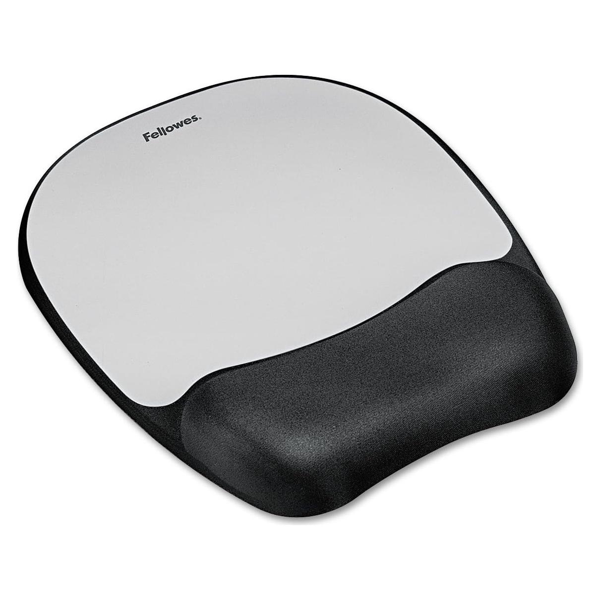 Reposamuñecas de Espuma Viscoelástica Fellowes 27.6x23.2cm Negro