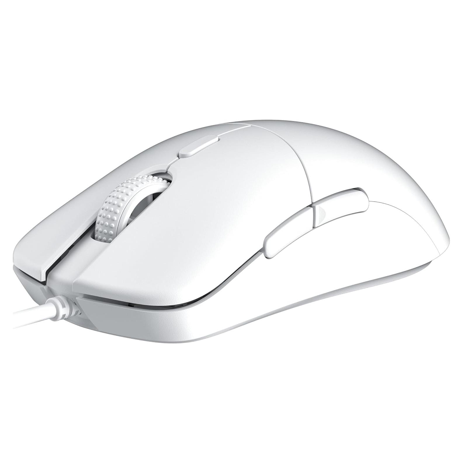 Ratón Gaming HK GAMING Mira XM1 Ultra Ligero 58g Blanco