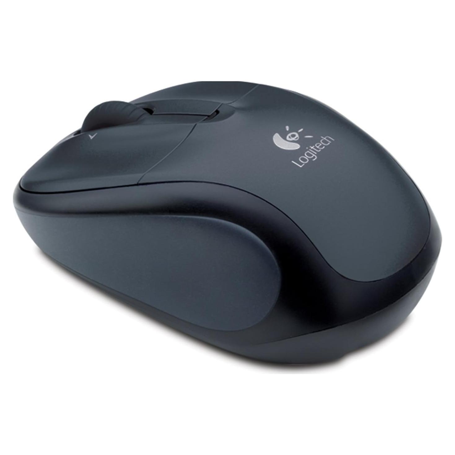 Ratón Óptico Inalámbrico Logitech V220 Negro/Gris