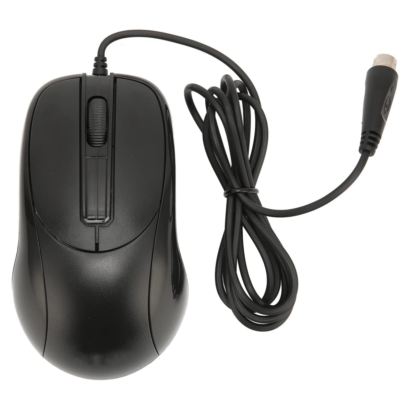 Ratón óptico con cable Sanpyl, 3 botones, 140cm, ergonómico