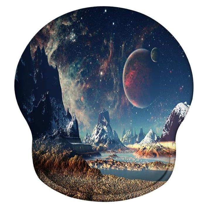 Almohadilla de Ratón Ergonómica Gesmatic con Soporte para Muñeca