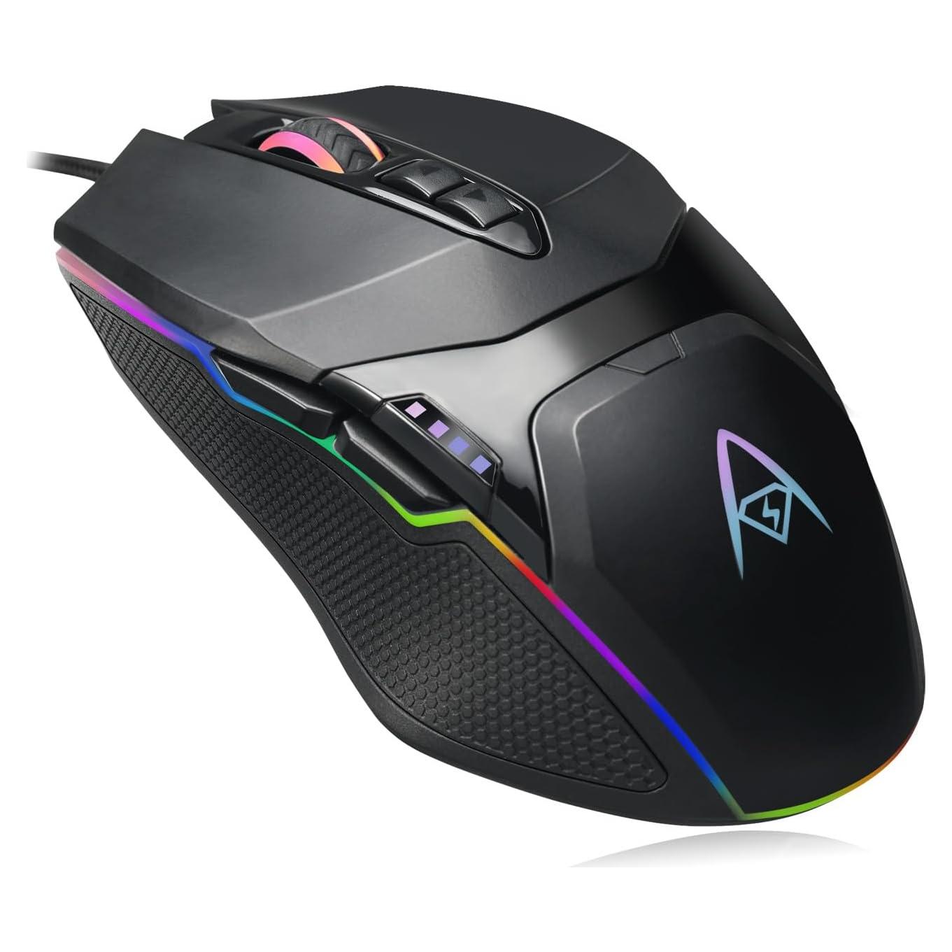 Ratón Gaming ADESSO iMouse X5 RGB 7 Botones Ergonómico
