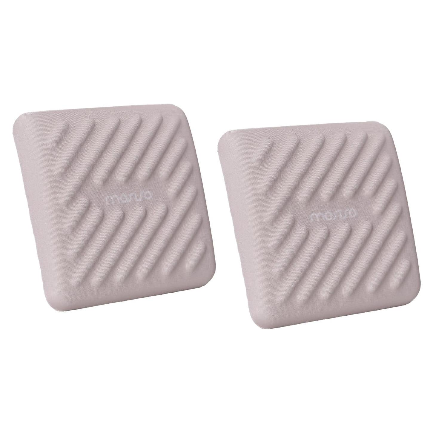 Reposamuñecas Ergonómico Mosiso 2 Pcs Almohadillas Albaricoque