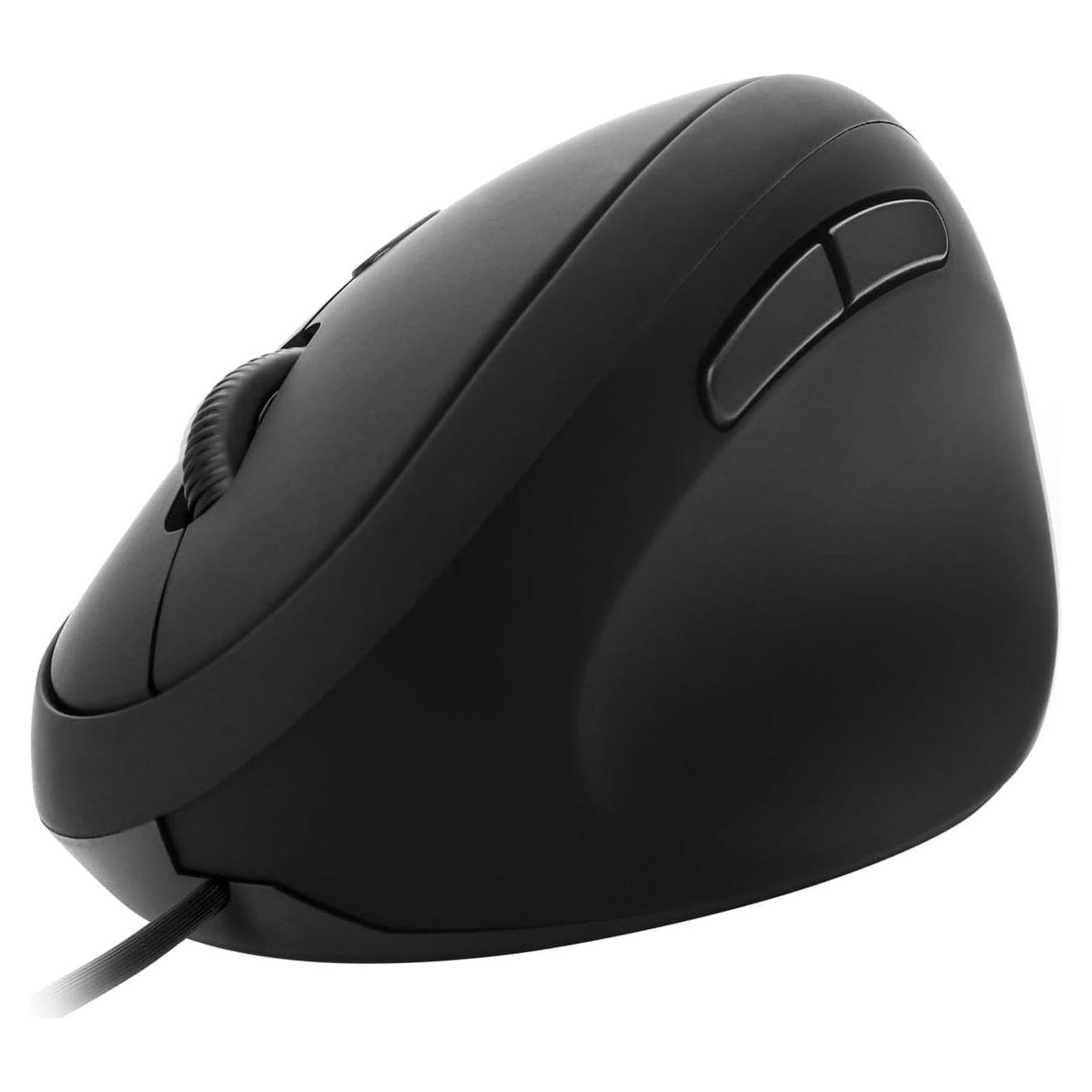 Ratón Vertical Ergonómico USB JieruiDeng 800-1600 DPI Negro