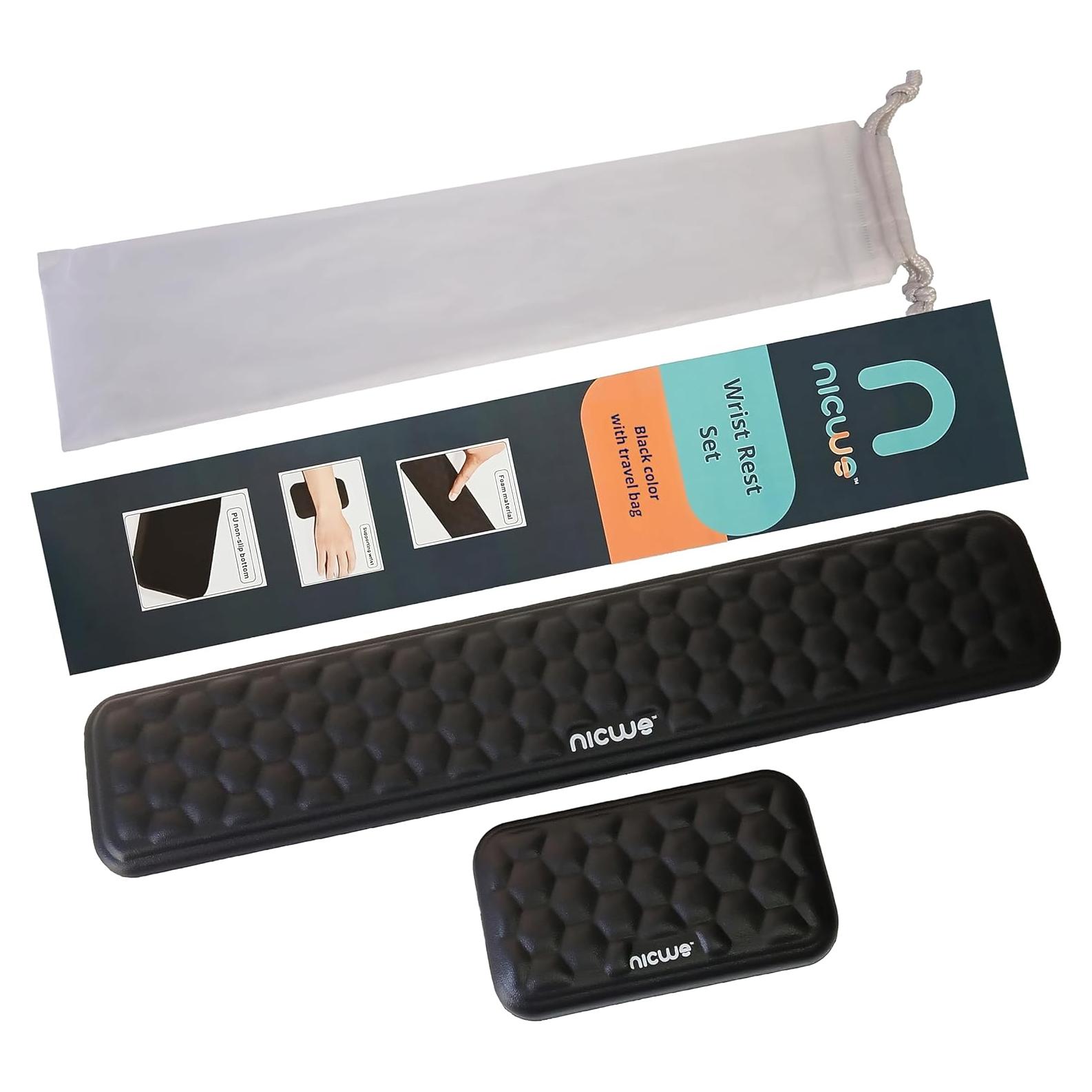 Almohadilla para Muñeca Ergonómica Nicwe - Espuma Viscoelástica