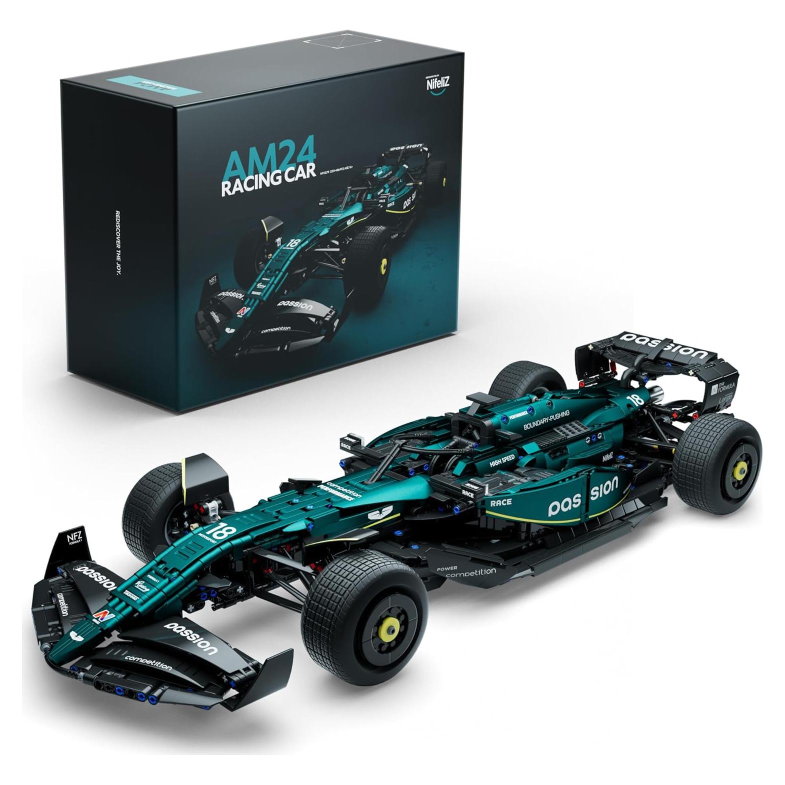 Set de Construcción Coche Fórmula 1 Nifeliz 1:8 2351 Piezas