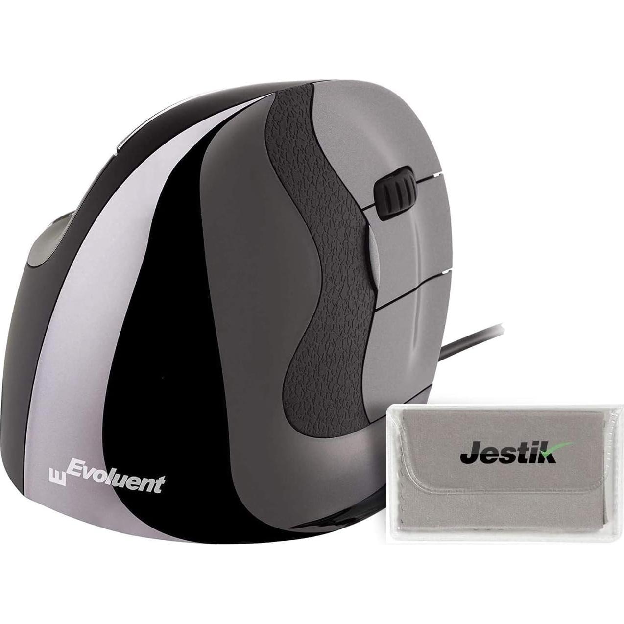 Ratón Ergonómico Evoluent Vertical Mouse D VMDM con Cable