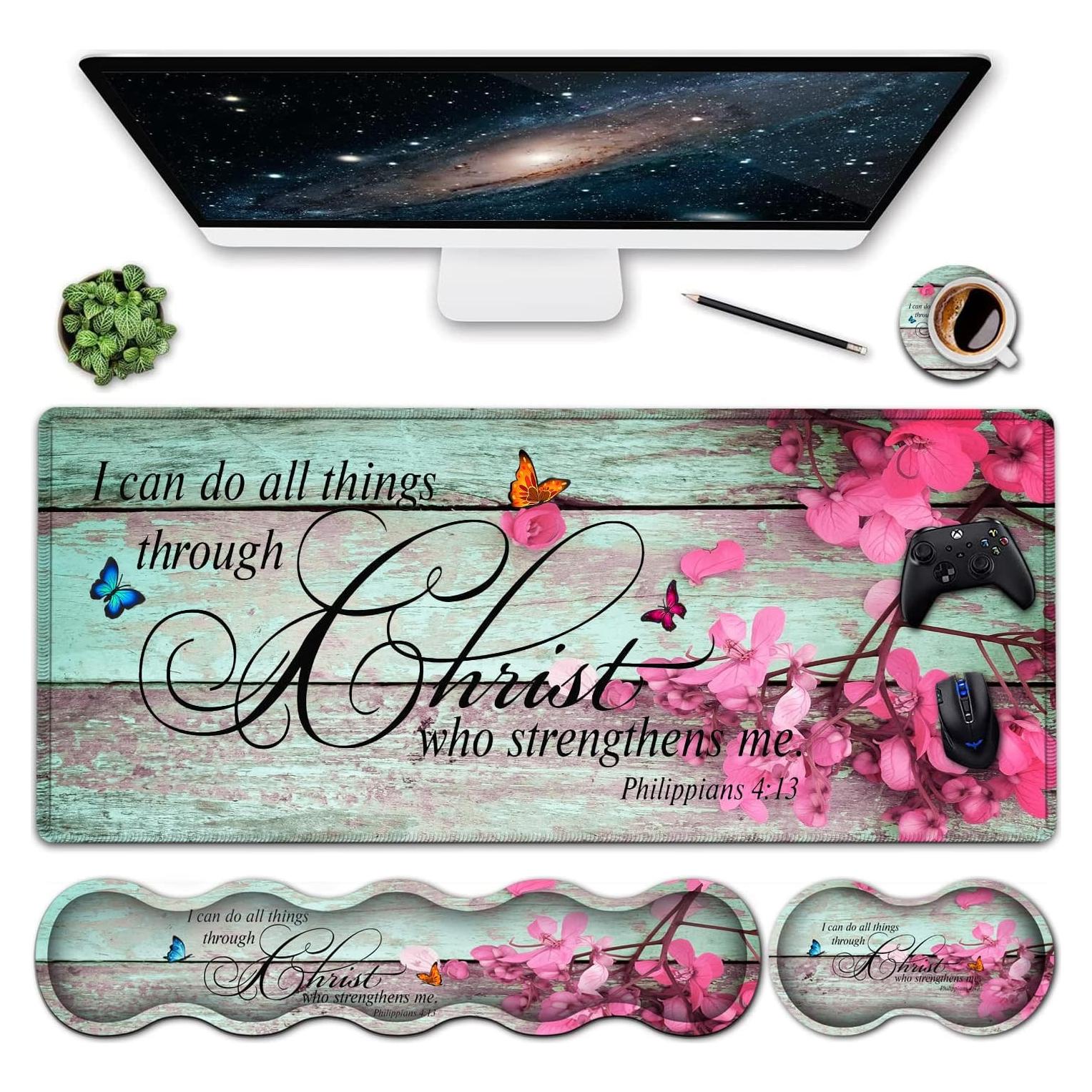 Conjunto Almohadilla Ergonómica SOMFUAKA XXL 80x30 cm Floral