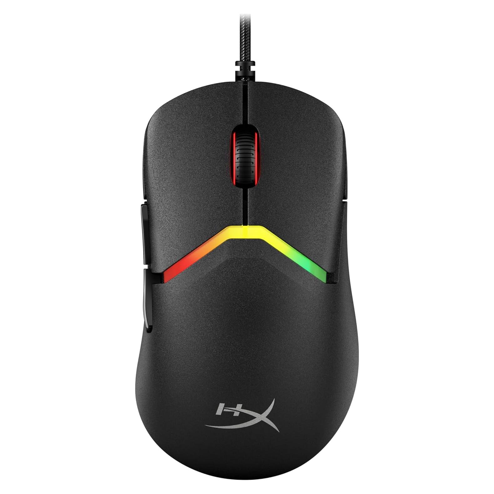 Ratón Gaming HyperX Pulsefire Saga Negro - Personalizable 26K DPI