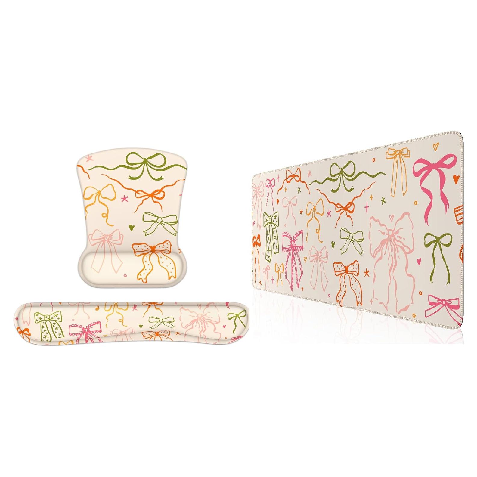 Alfombrilla de Ratón Ergonómica iCasso XXL con Reposamuñecas