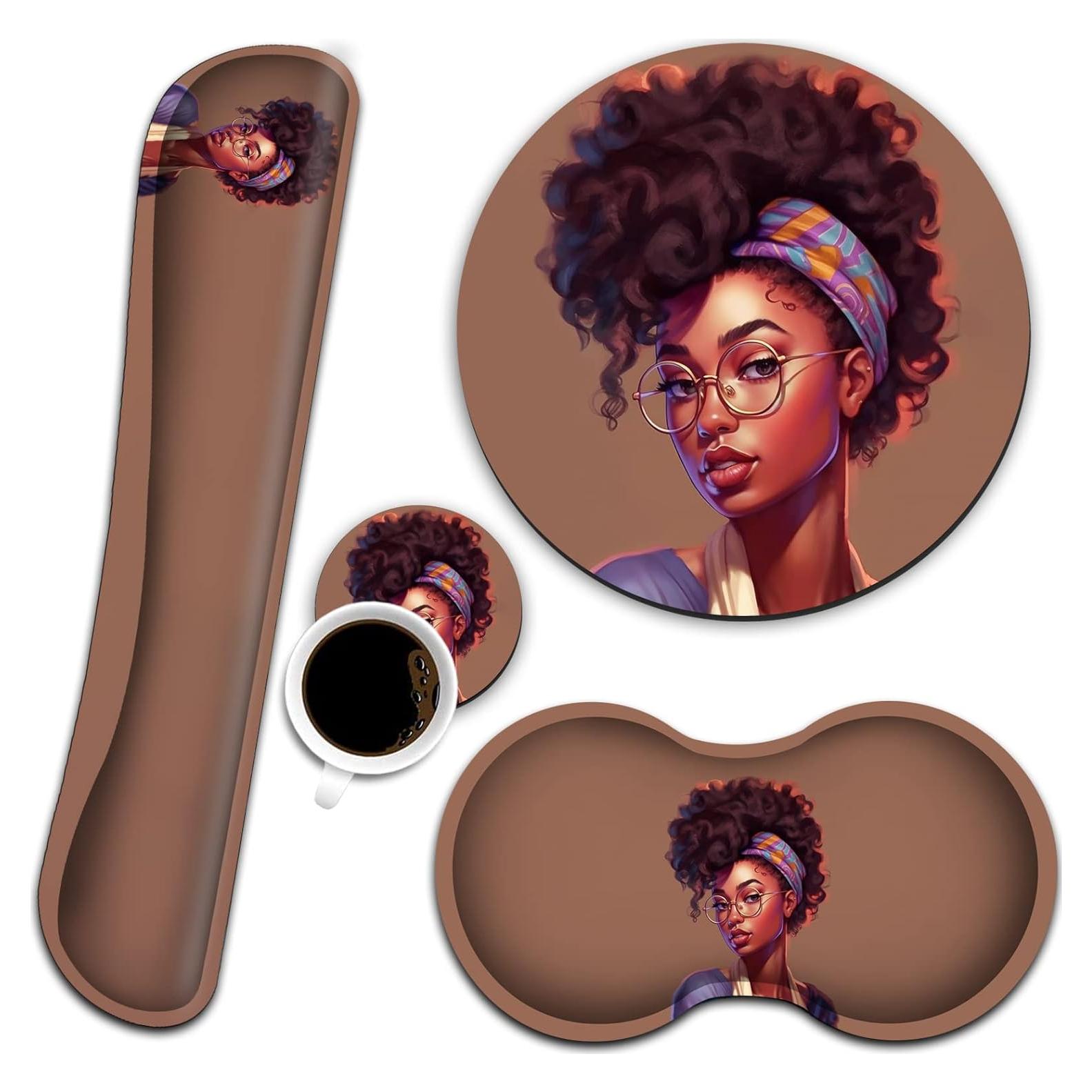 Alfombrilla de Ratón Ergonómica Yuxcfhjfe con Soporte para Muñeca