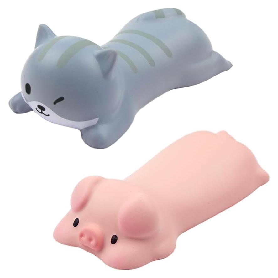 Comimark Soporte de Muñeca Ergonómico para Ratón y Teclado - 2 PCS