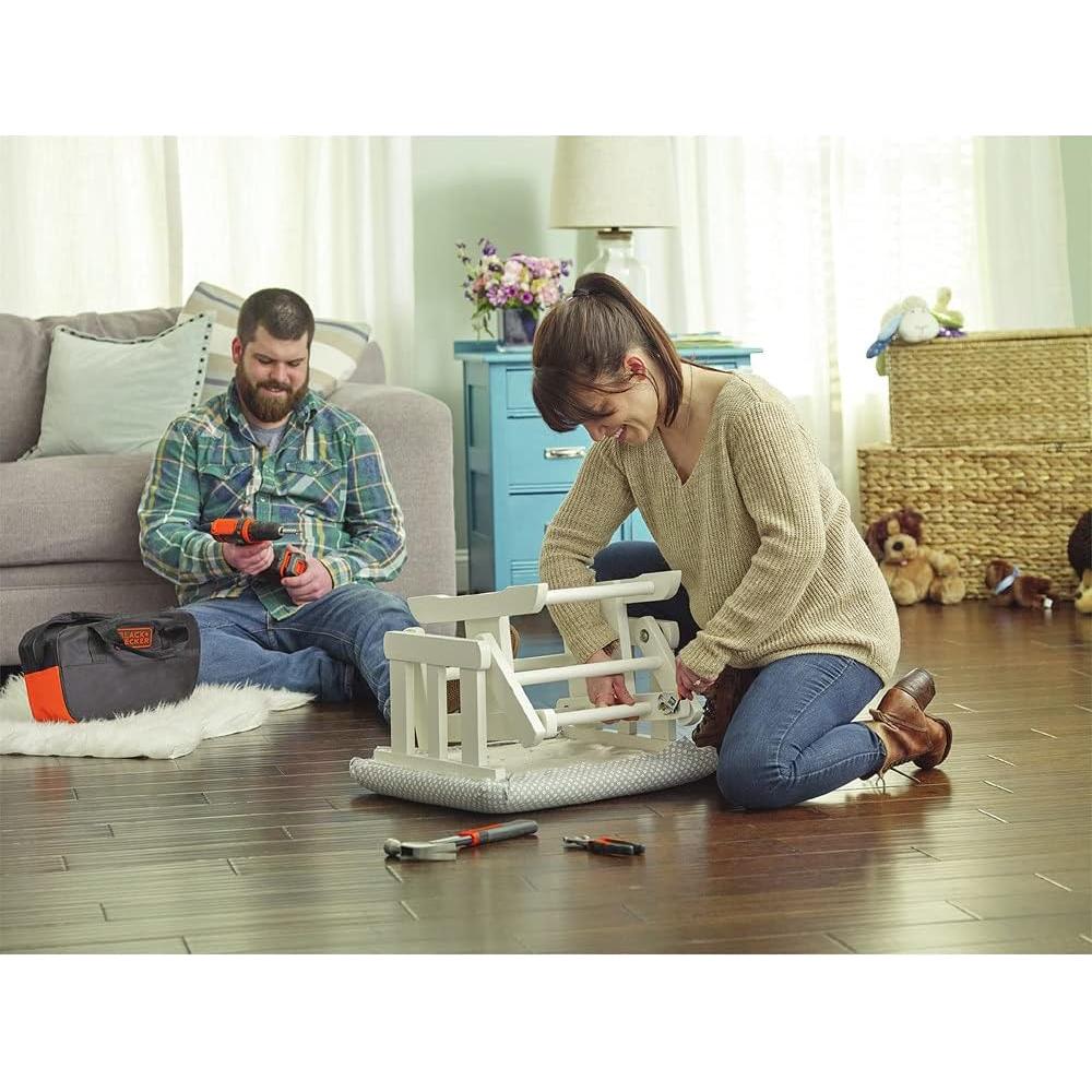 Kit de Herramientas Inalámbricas BLACK+DECKER 20V 68 Piezas