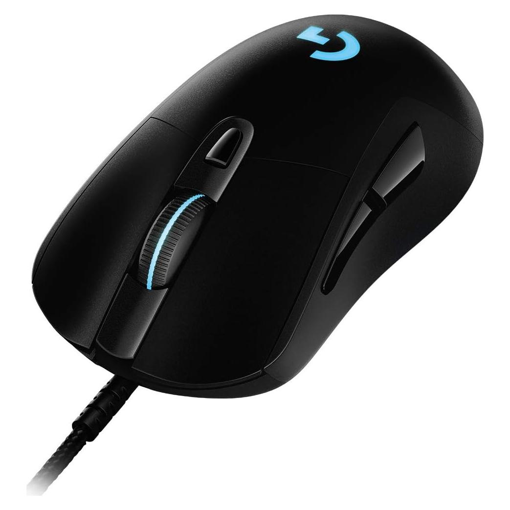 Ratón Gaming Logitech G403 HERO, Sensor 16K, RGB, 6 Botones