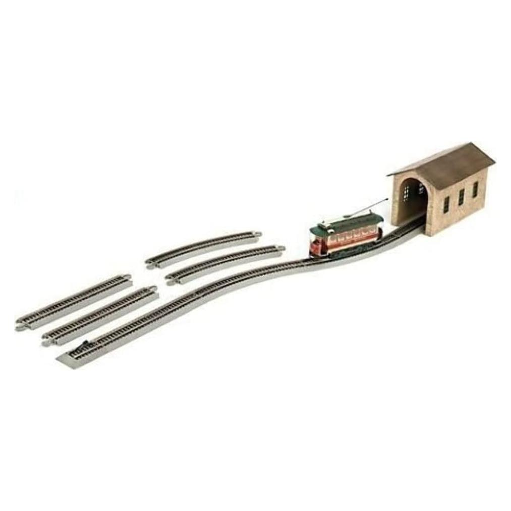 Set de Tranvía del Pueblo Navidad Bachmann On30 con Inversión Automática