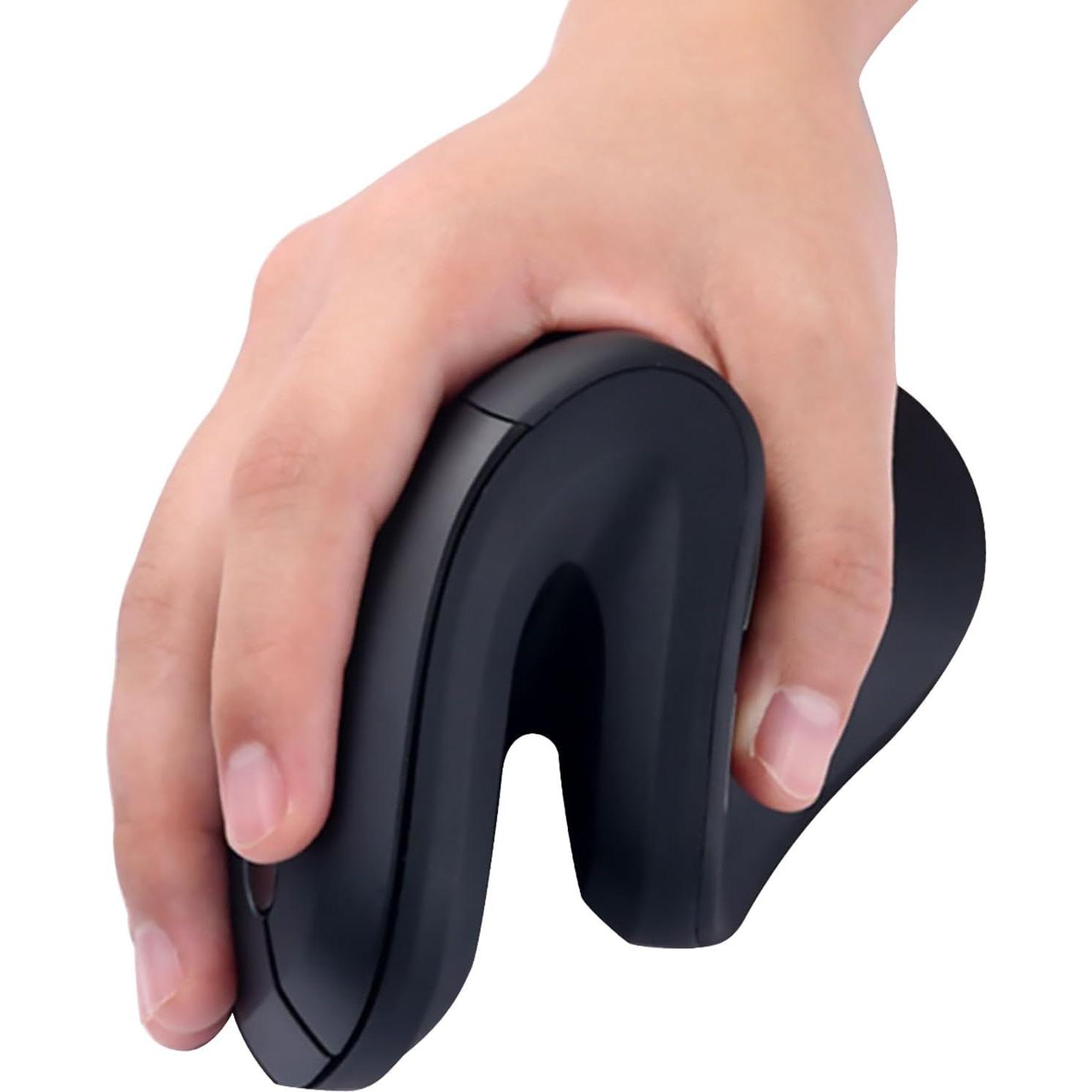 Ratón Vertical Ergonómico Inalámbrico Dtobhars 2.4G 1600 DPI