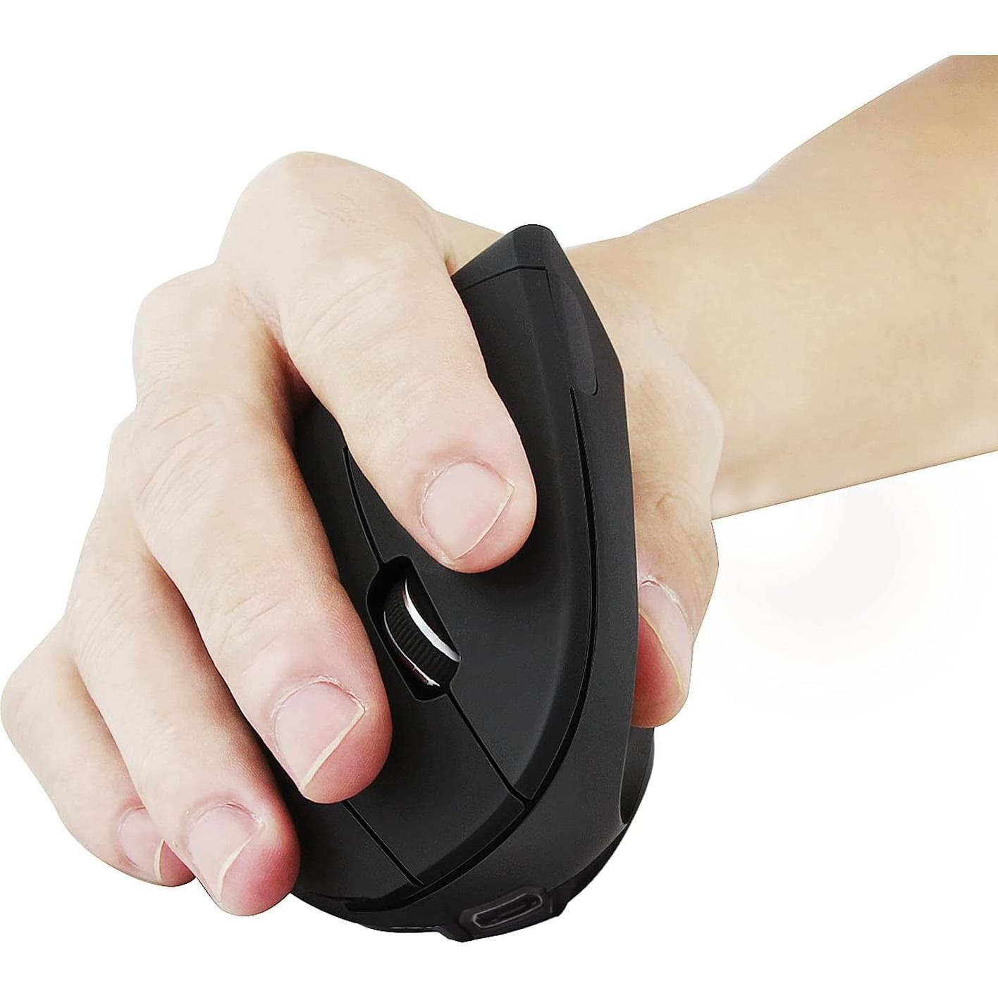 Ratón Vertical Inalámbrico Ergonómico FLY WAY 800/1200/1600 DPI