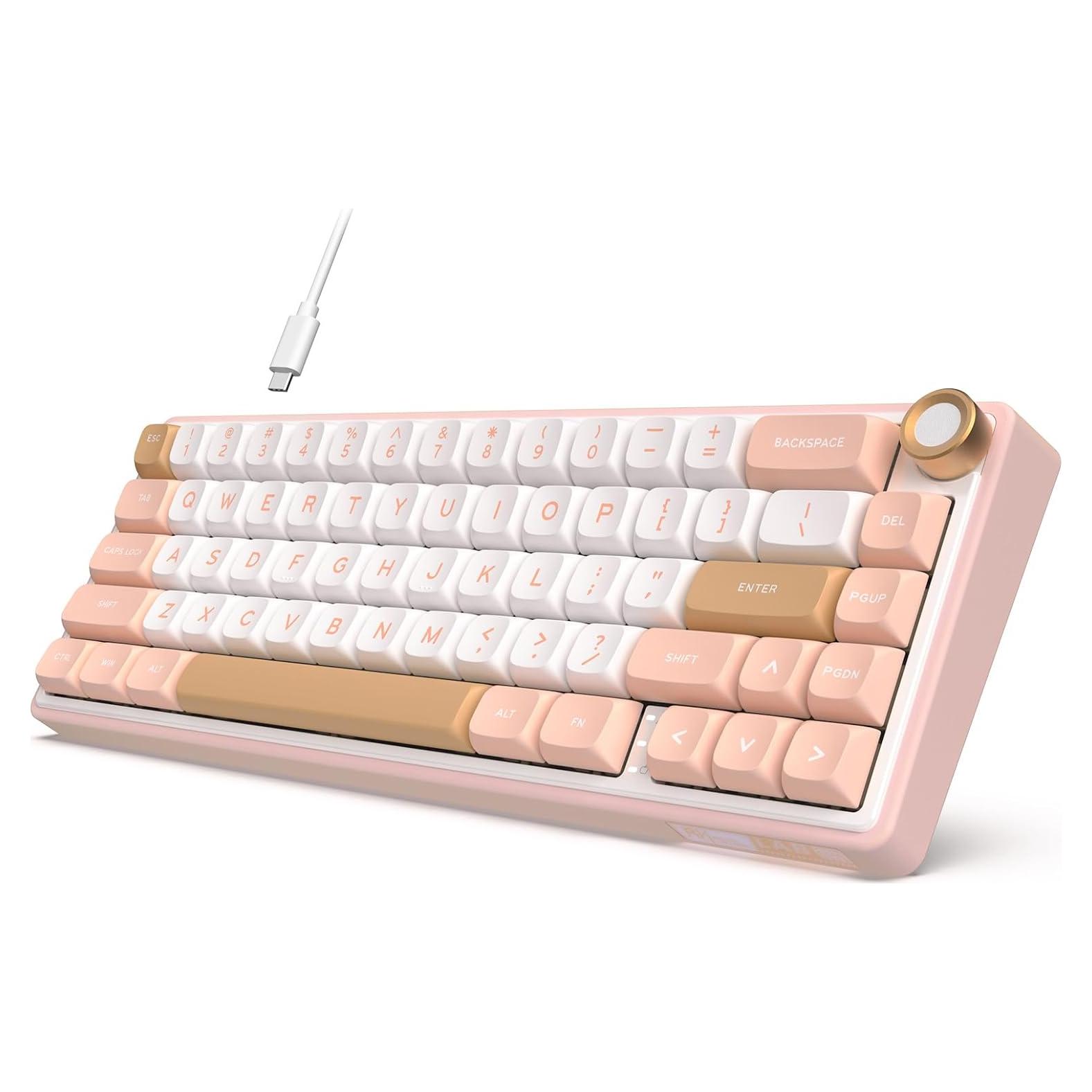 Teclado Mecánico RK Royal Kludge R65 60% RGB Gasket PBT