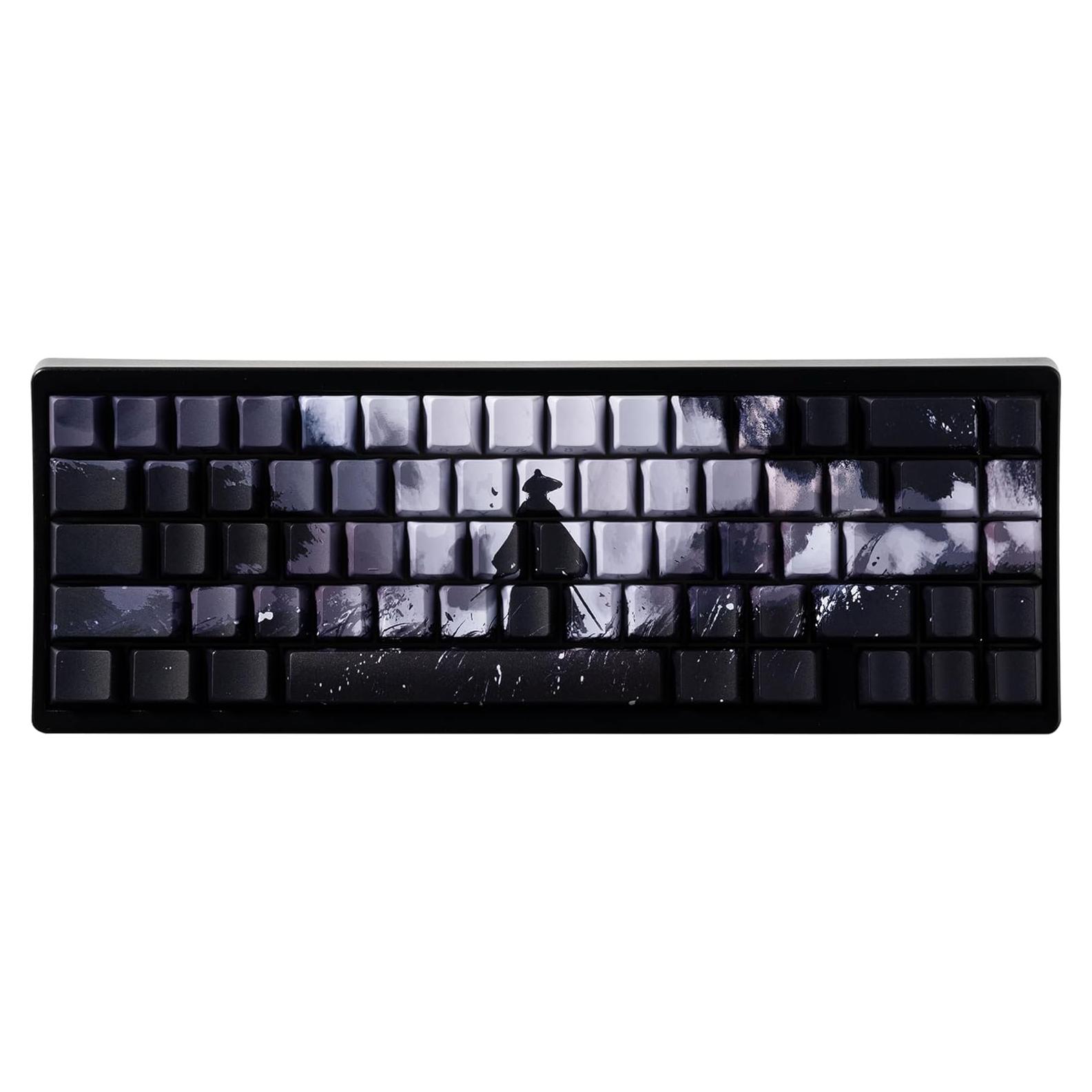 Juego de Teclas PBT Guerrero XVX para Teclados Mecánicos 134 Piezas