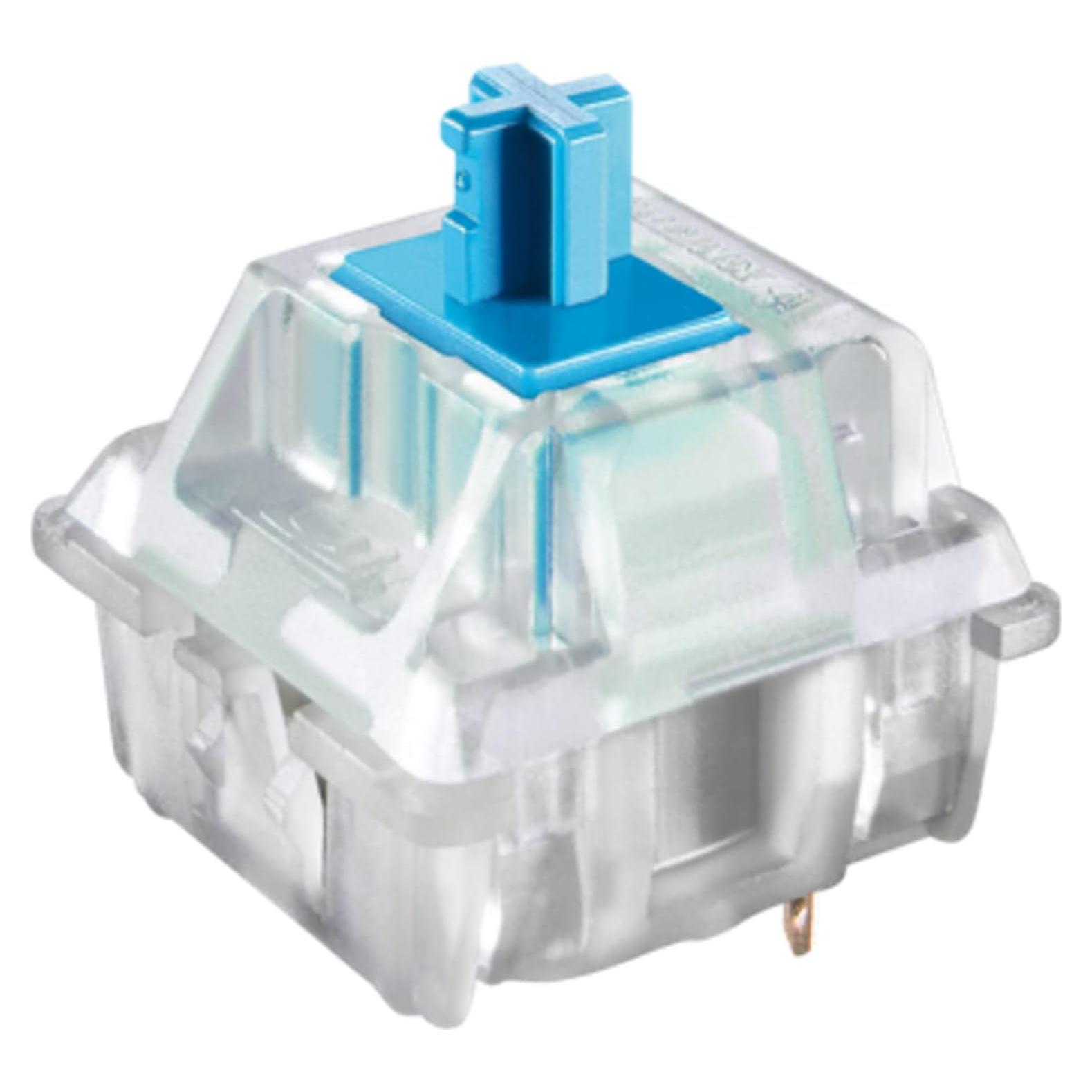 Interruptores Cherry MX RGB Azul 90 Pcs para Teclados Mecánicos