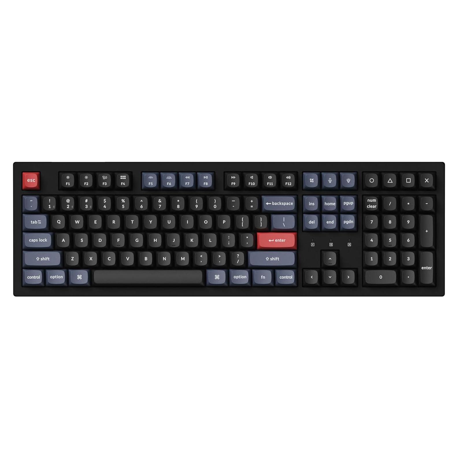 Teclado Mecánico Inalámbrico Keychron K10 Pro 108 Teclas LED