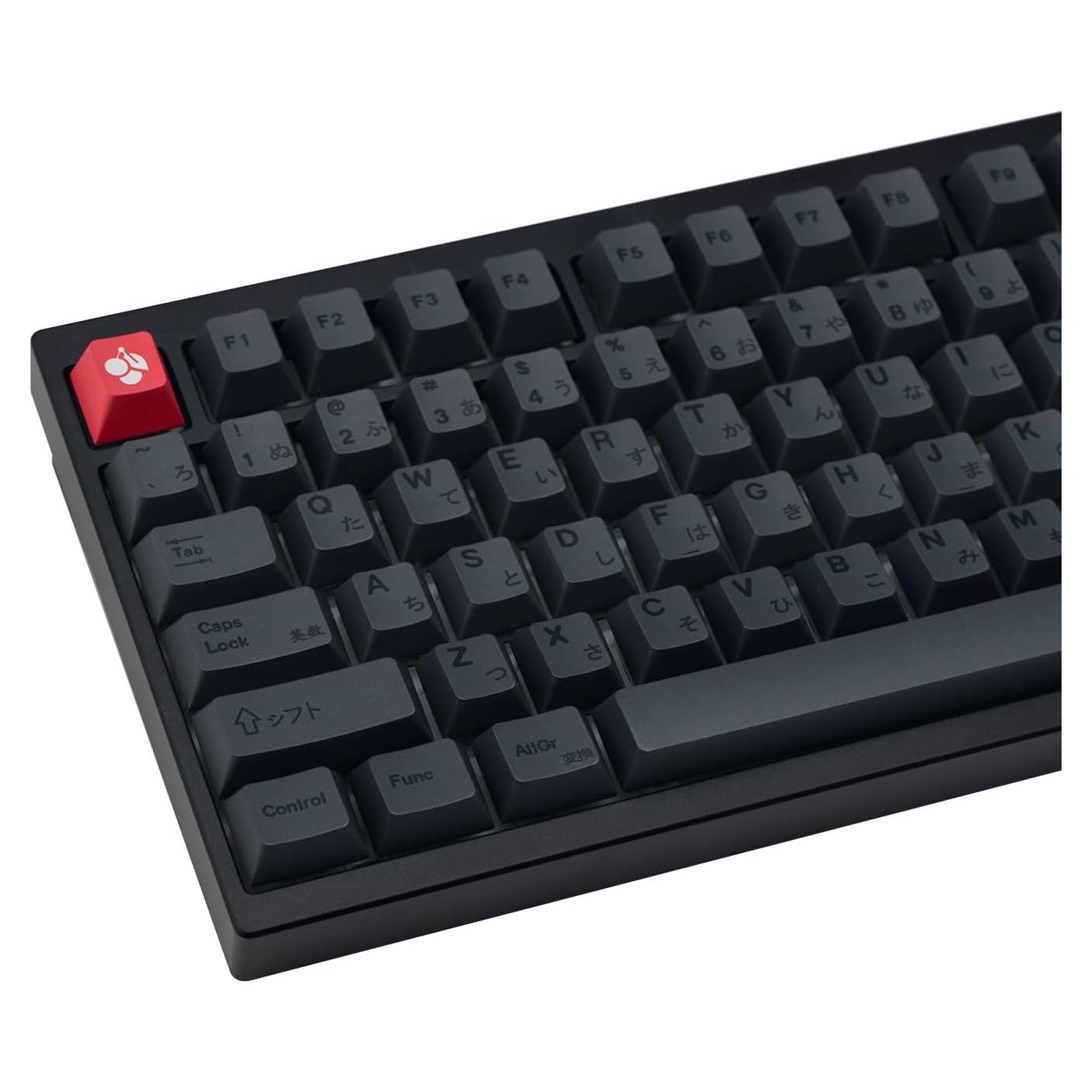 Teclas Personalizadas TIMSEKER PBT Negras ANSI 130 Unidades