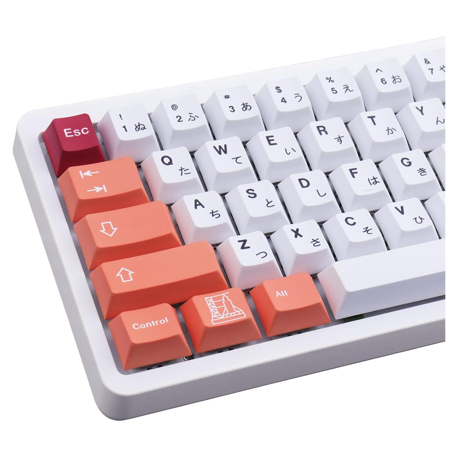 Conjunto de Teclas PBT Hyekit 143 Teclas Cherry para Mecánicos