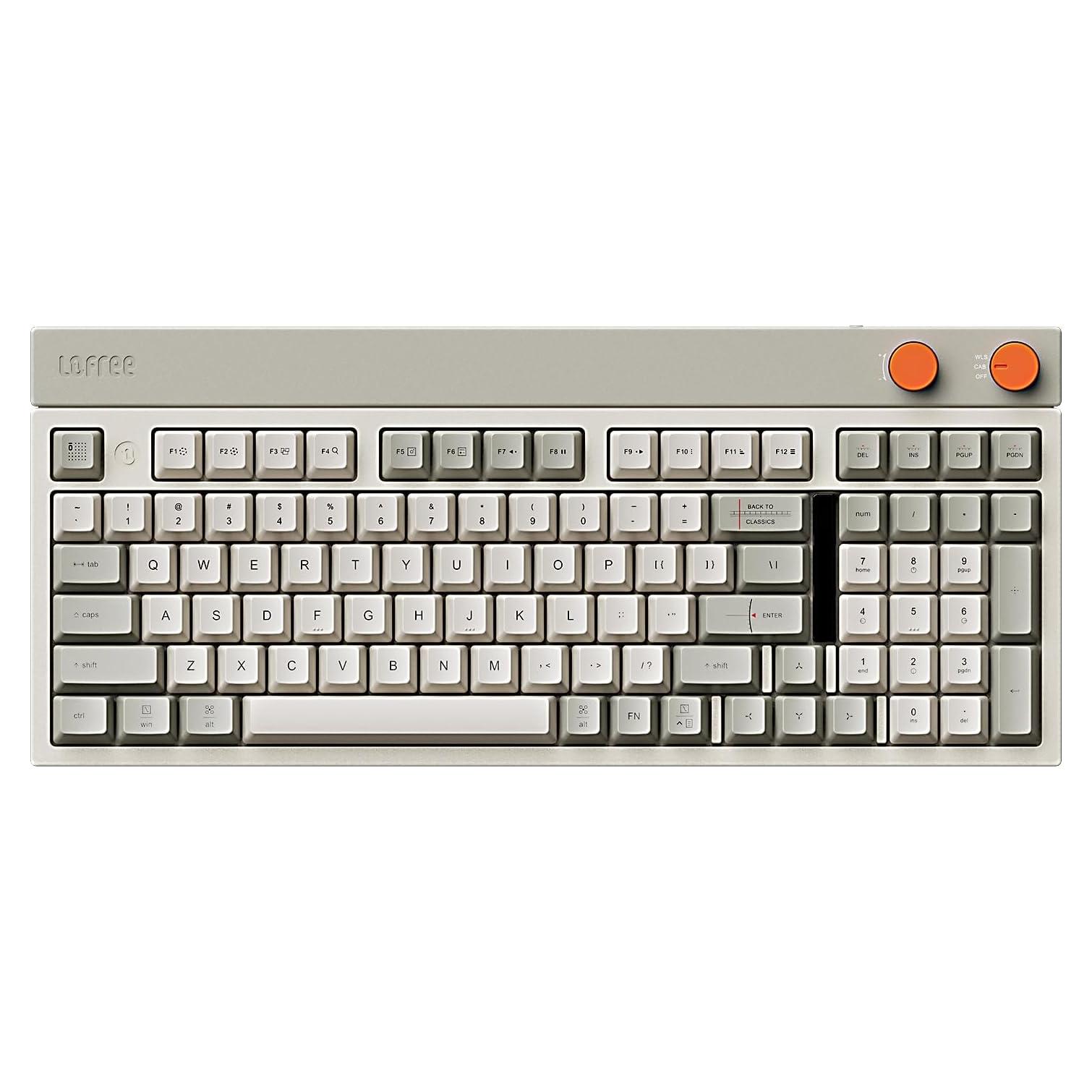 Teclado Mecánico Inalámbrico LOFREE Block 98 Teclas Recargable
