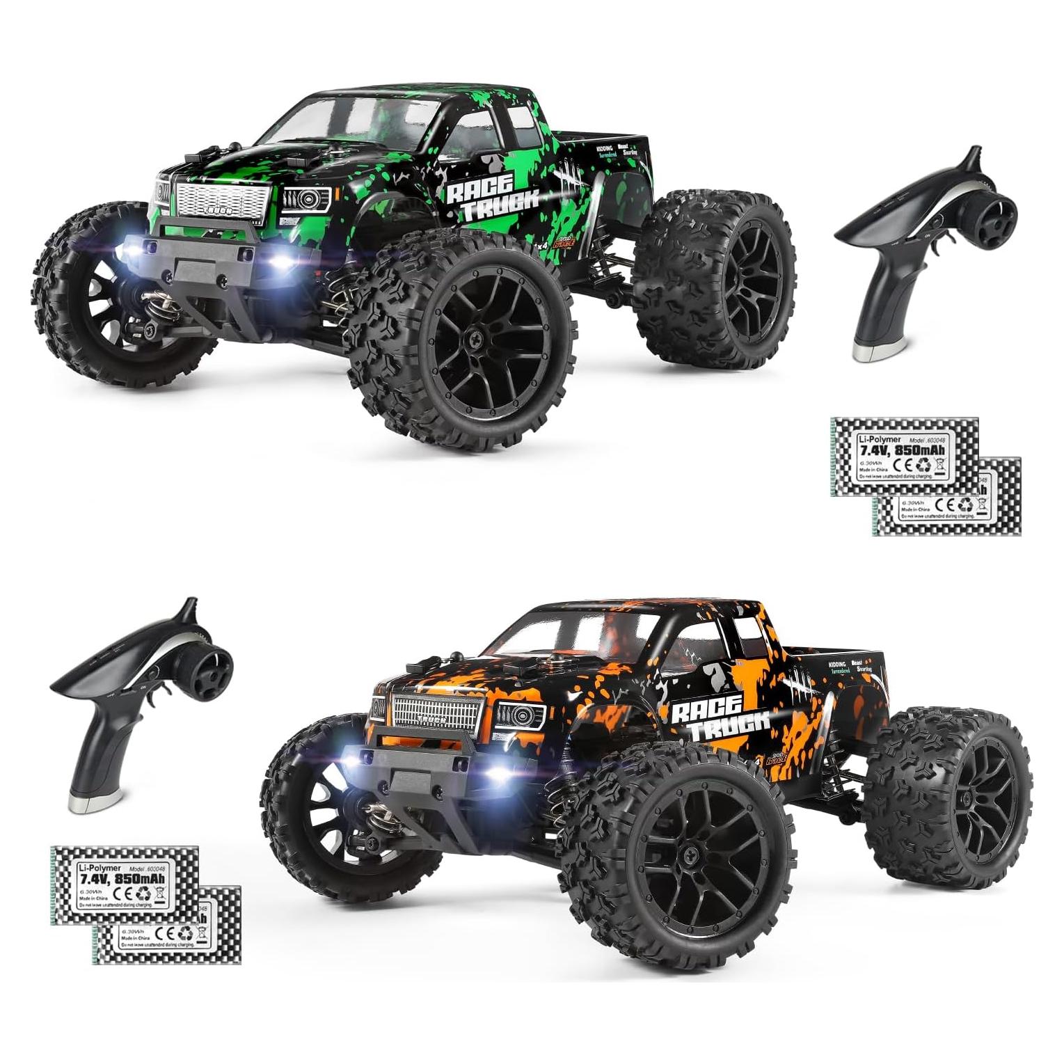 Camión Monster RC 4X4 HAIBOXING 1/18 36km/h Off-Road