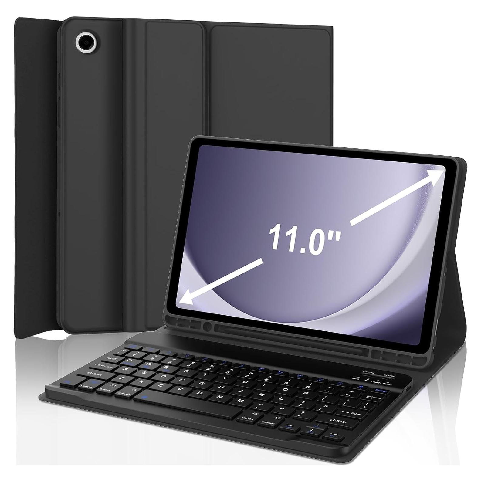 Funda de Teclado Samsung Galaxy Tab A9+ 11" Bluetooth Negra