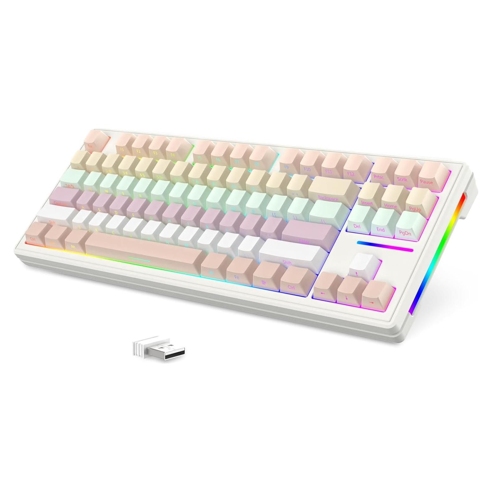 Teclado Gaming Inalámbrico ATTACK SHARK TKL RGB Chroma