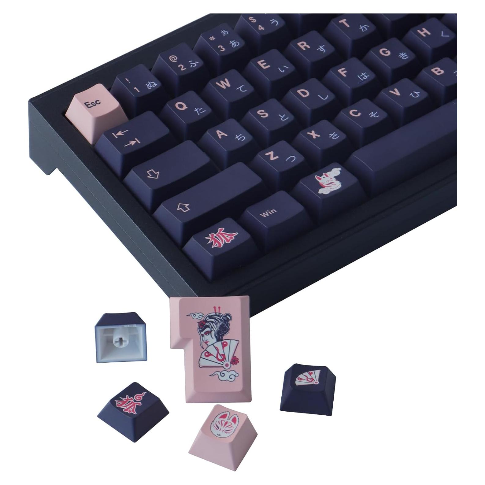 Conjunto de Teclas Mecánicas JOMKIZ PBT 148 Teclas Cherry