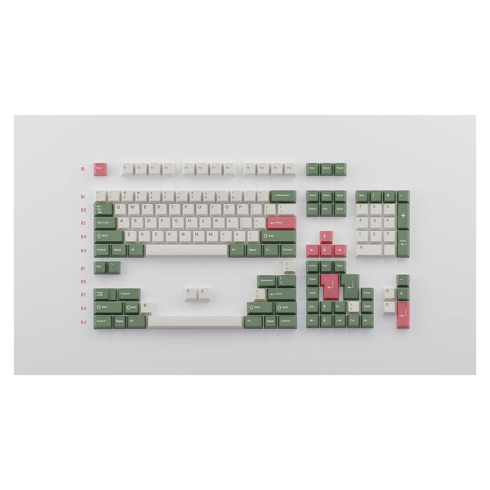 Juego de Teclas GMK Hanami Dango TKL ABS Cherry 408g