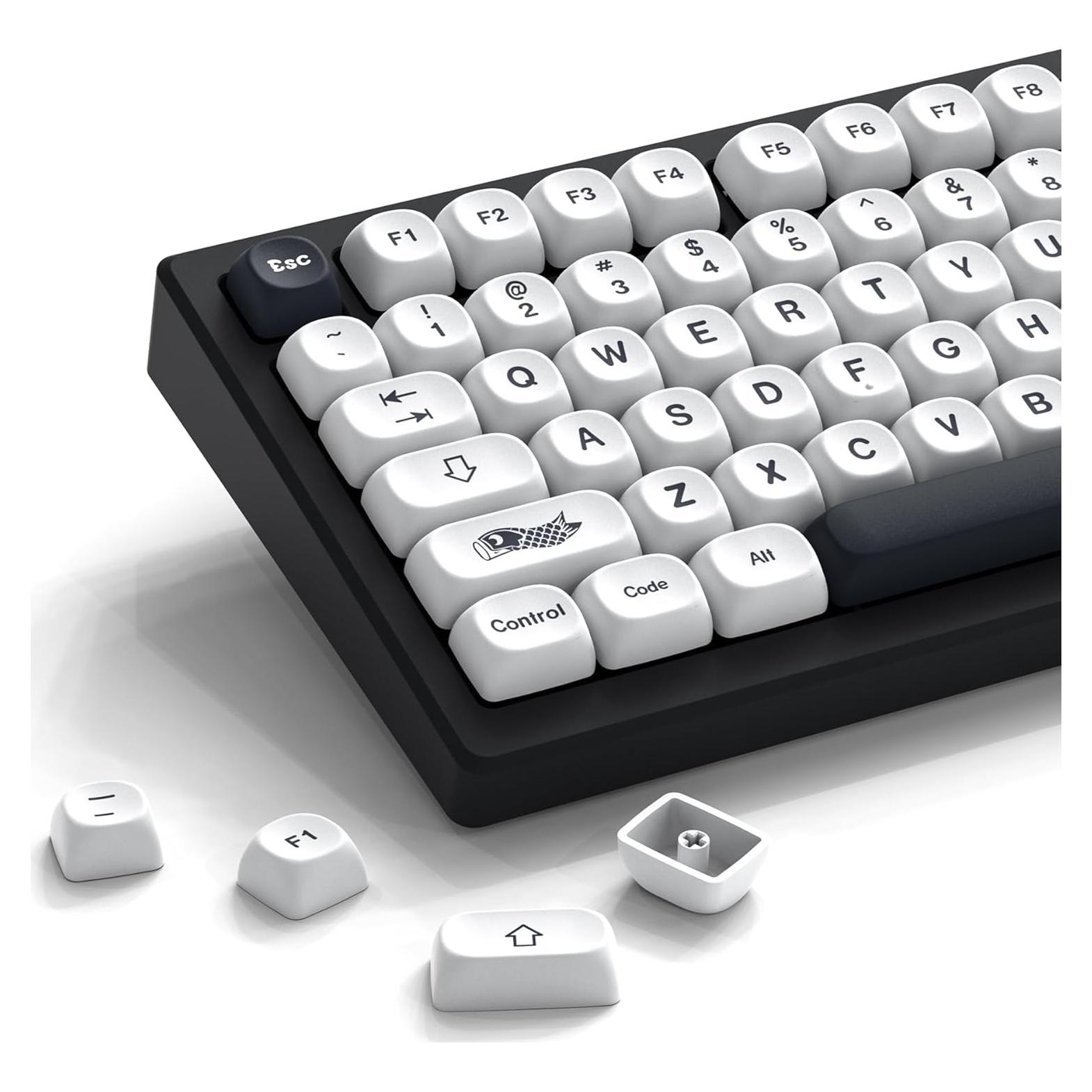 Teclas PBT Womier MOA Japonesas para Teclado Mecánico 60-100%